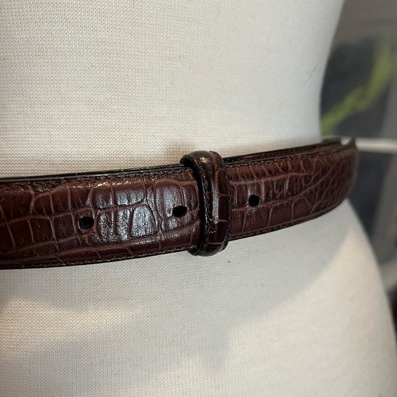 Ralph Lauren Tan Leather Belt - Picture 6 of 6